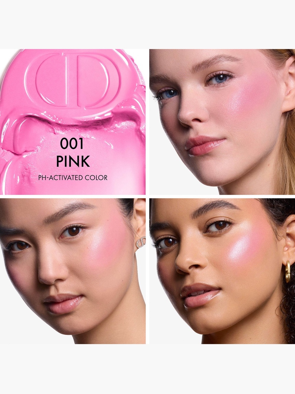 Dior Backstage Rosy Glow Blush Stick (001 Pink) Color-Reviving and pH-Activated